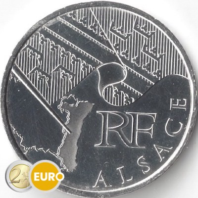 10 euros France 2010 - Alsace UNC