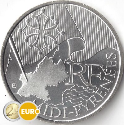 10 euros France 2010 - Midi-Pyrénées UNC