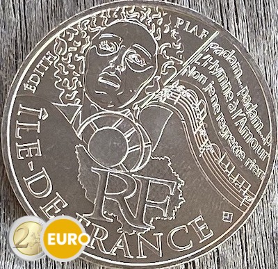 10 euro Frankrijk 2012 - Ile-de-France UNC