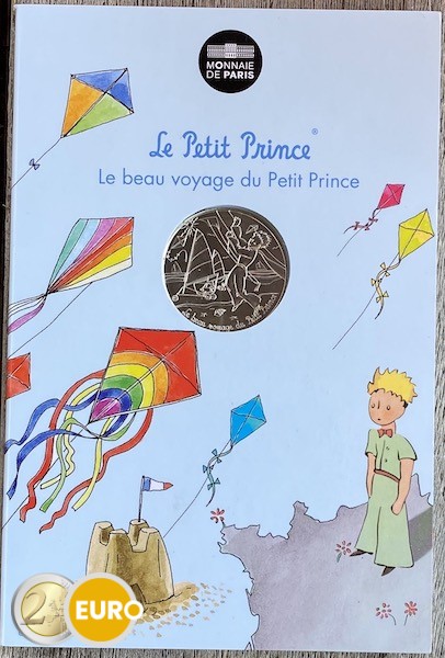 10 euros Francia 2016 - El Principito Volar cometas en el Norte en coincard