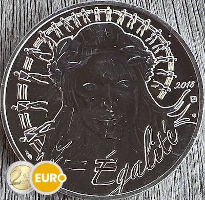 20 euros France 2018 - Marianne égalité