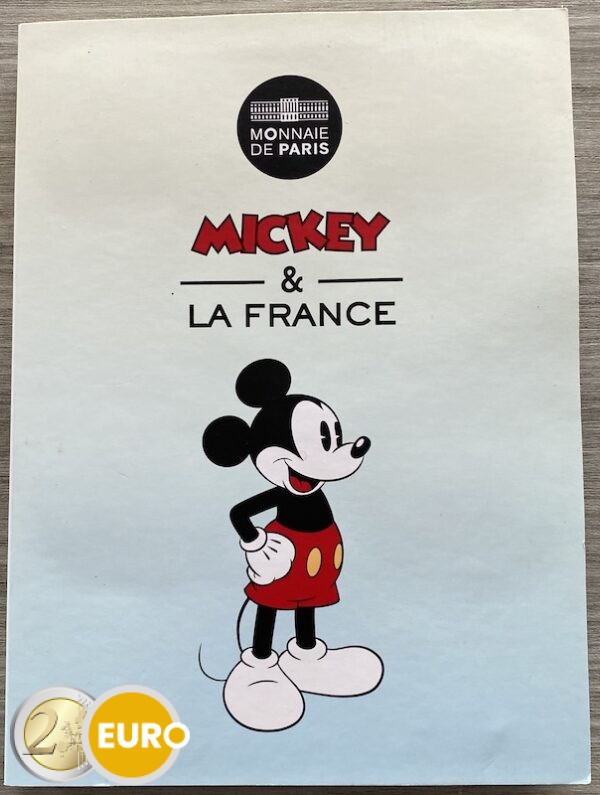 20 x 10 Euro Frankreich 2018 - Mickey und Frankreich - im Büchlein