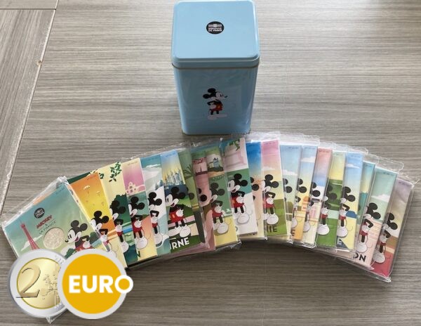 20 x 10 euros Francia 2018 - Mickey y Francia - en coincard - en caja