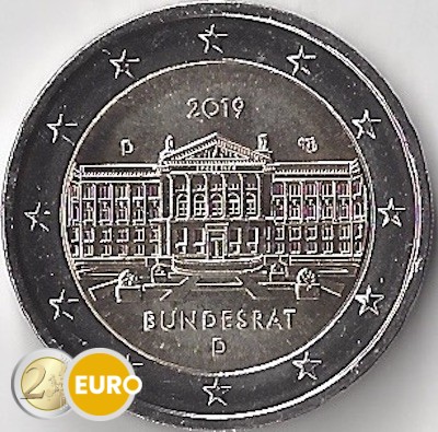 2 euro Germany 2019 - D Bundesrat UNC