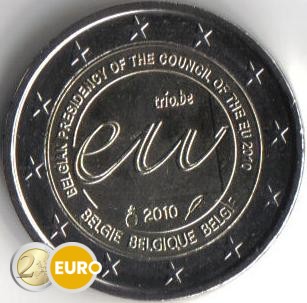 Belgique 2010 - 2 euros Présidence UE UNC