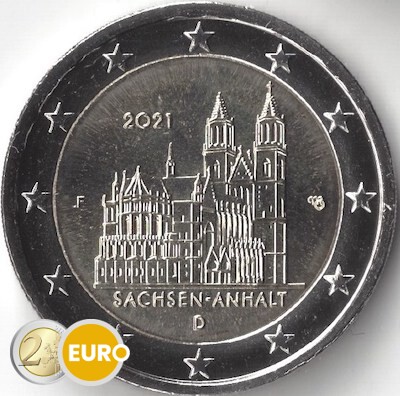 2 euros Allemagne 2021 - F Saxe-Anhalt UNC