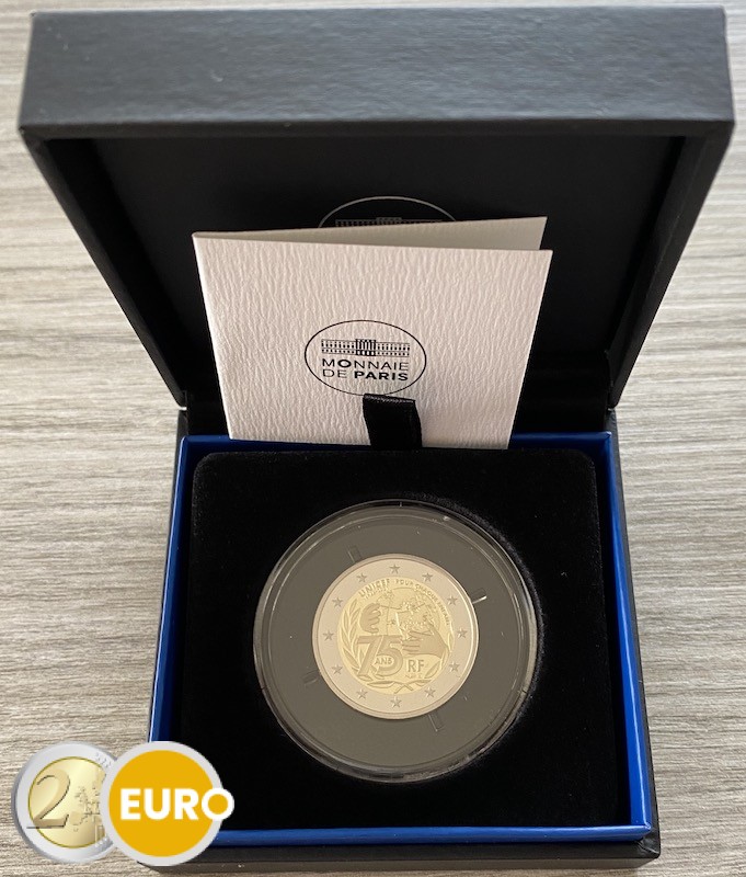 2 euros France 2021 75 ans UNICEF BE Proof 2 euros France 2021 75 ans UNICEF BE Proof