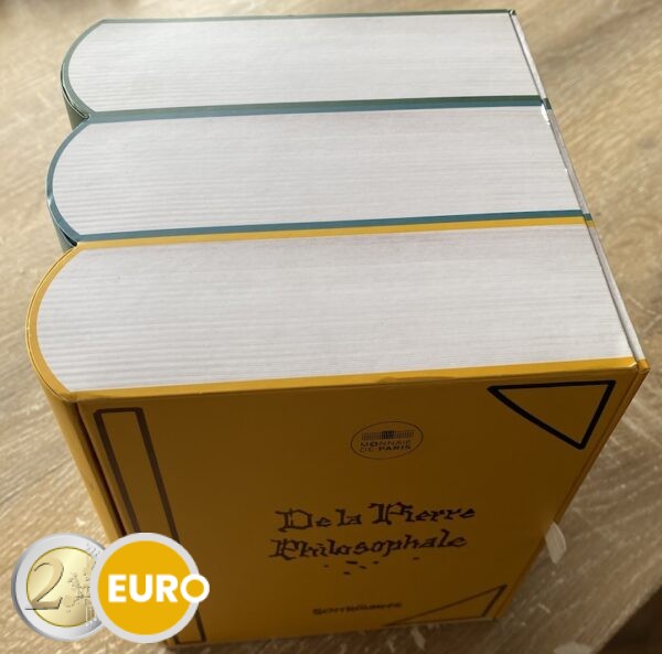 20 x 10 euros + 4 x 50 euros Francia 2020 - Pitufos UNC plata en caja - Volumen 1 + 2