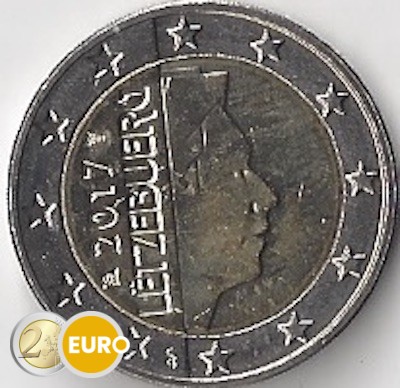2 euros Luxembourg 2017 UNC