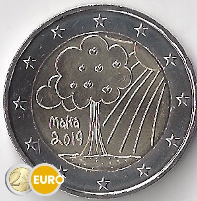 2 euros Malte 2019 - Nature et Environnement  UNC