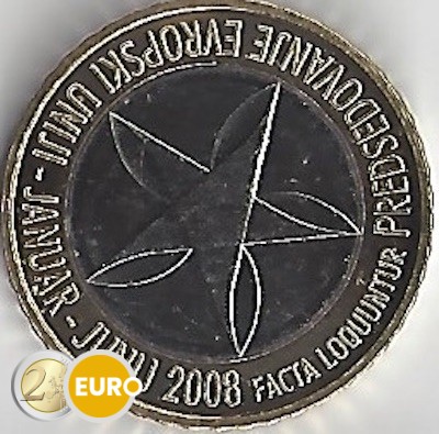 3 euro Slovenia 2008 - Presidency EU UNC