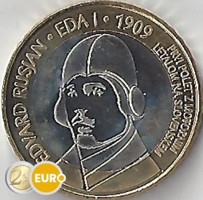 3 euros Slovénie 2009 - Edvard Rusjan UNC