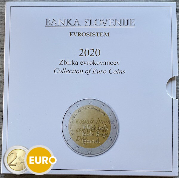 Série euro BU FDC Slovénie 2020