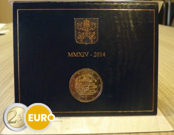 2 euro Vatican 2014 - Fall of the Berlin Wall BU FDC