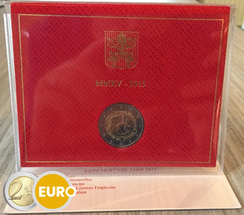 Pièce 2 Euro Vatican rencontre des familles - VILLERS COLLECTIONS