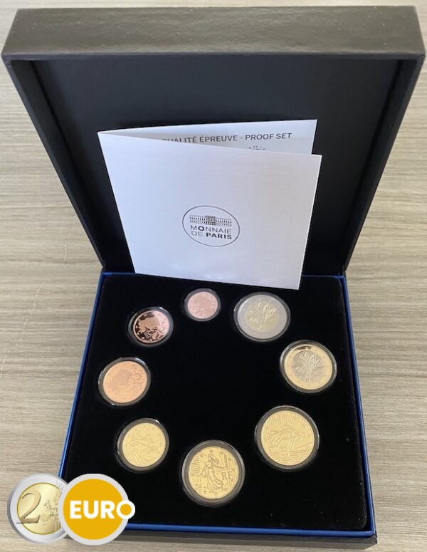 Euro set BE Proof Frankrijk 2022