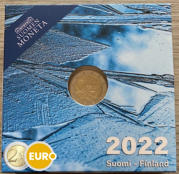 2 euros Finlande 2022 - Erasmus BE Proof