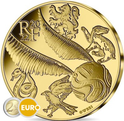5 euros France 2022 - Harry Potter BE Proof Or