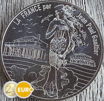 10 euros France 2017 - Jean-Paul Gaultier - Aquitaine nouvelle