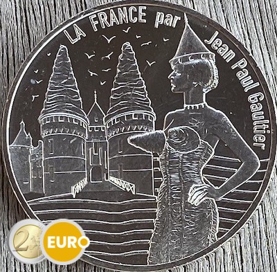 10 euros France 2017 - Jean-Paul Gaultier - Touraine royale