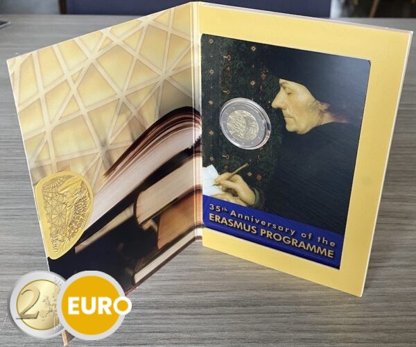 2 Euro Malta 2022 - Erasmus Stgl. Coincard