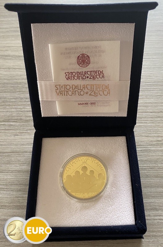 100 euros Vatican 2022 - Concile Vatican II BE Proof Or