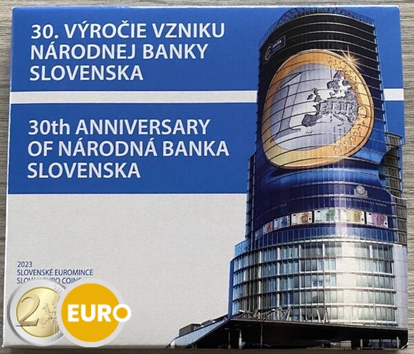 Série euro BU FDC Slovaquie 2023 - Banque Nationale