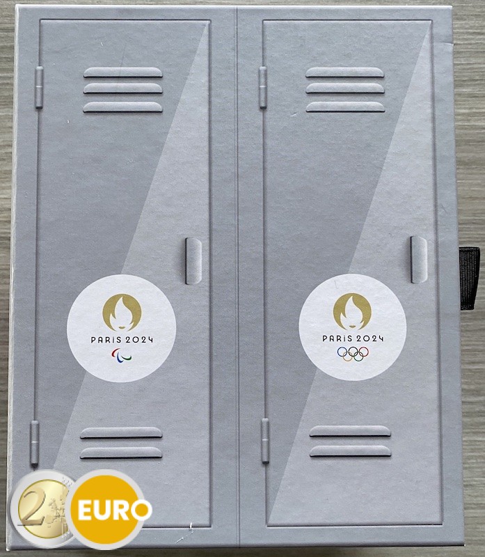 9 x 10 euros France 2023 - Phryges UNC argent en cartelette - Vague 1 + coffret