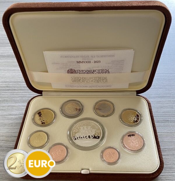 Serie de euro BE Proof Vaticano 2023