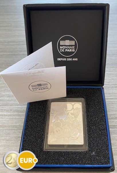 10 euros France 2023 - 100 ans Disney - Mickey Mouse et ses amis BE Proof Argent