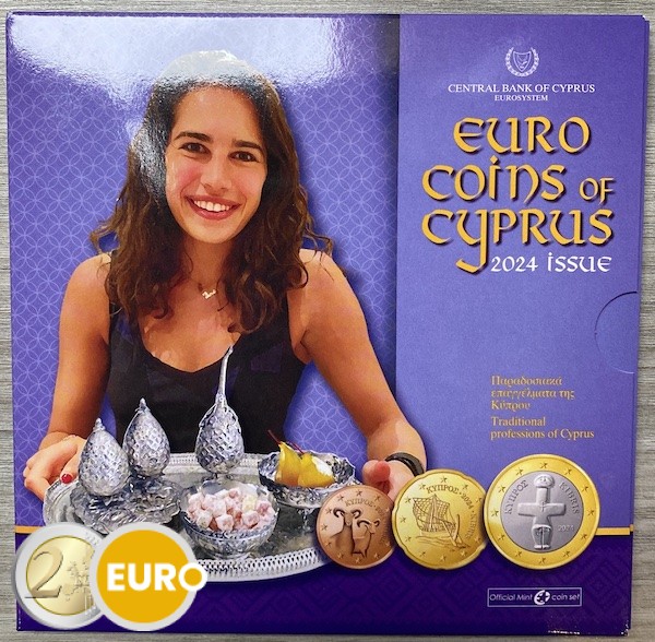 Série euro BU FDC Chypre 2024 - Métiers traditionnels