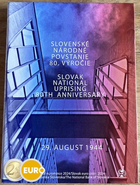 Série euro BE Proof  Slovaquie 2024 - Soulèvement national slovaque