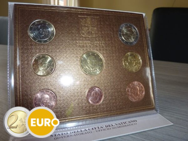 Euro set BU FDC Vatican 2011