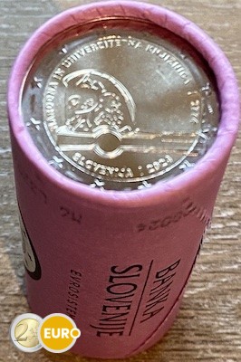 Rouleau 2 euros Slovénie 2024 - Bibliothèque Universitaire