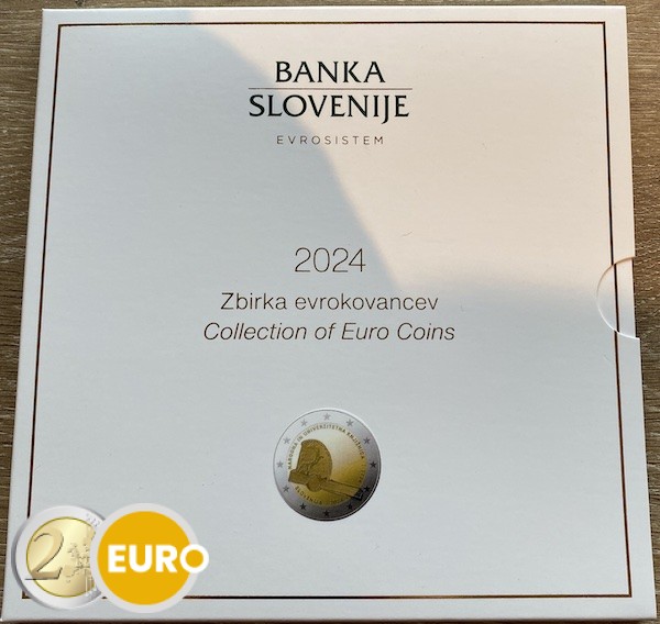 Serie de euro BE Proof Eslovenia 2024