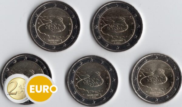 2 euro Germany 2025 - ADFGJ Saarland UNC