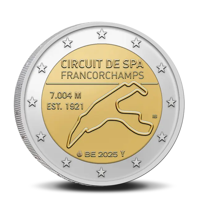 2 euros Belgique 2025 - Spa-Francorchamps UNC