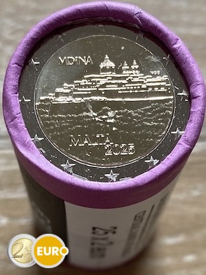 Rouleau 2 euros Malte 2025 - Mdina