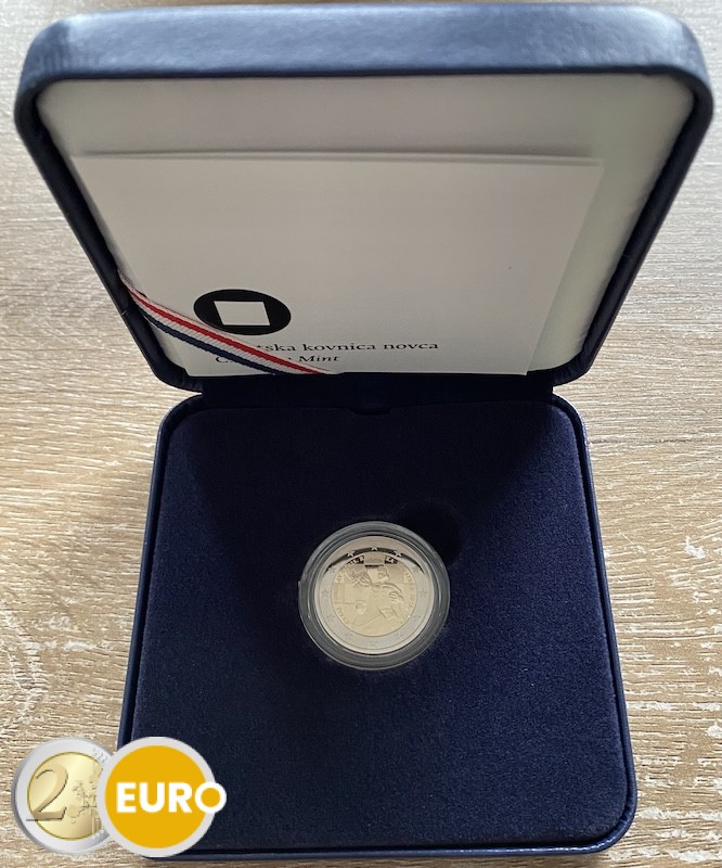 2 euros Croatie 2025 - 1100 ans Croatie BE Proof