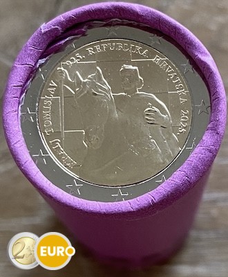 Rouleau 2 euros Croatie 2025 - 1100 ans Croatie