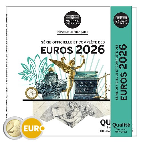 Série euro BU FDC France 2026