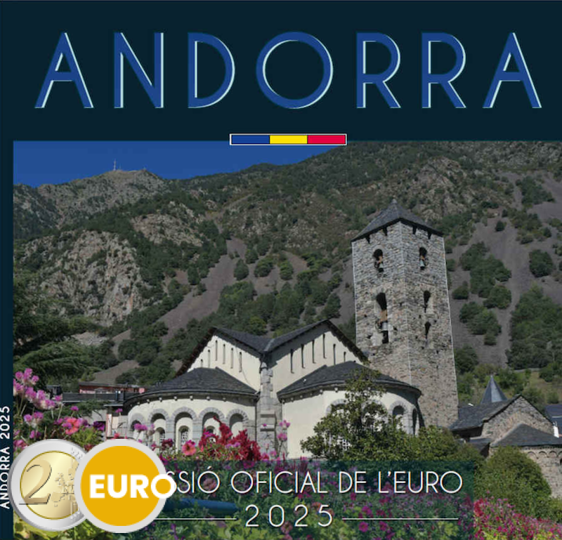 Série euro BU FDC Andorre 2025