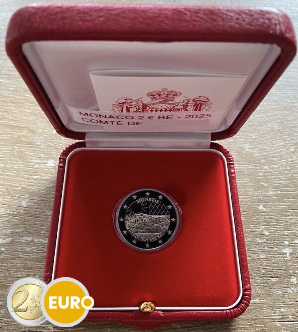 2 euros Monaco 2025 - Ancien fief des Baux BE Proof