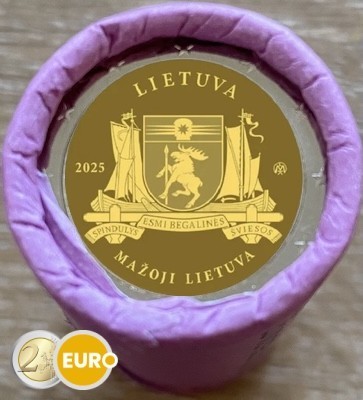 Rollo 2 euros Lituania 2025 - Mažoji Lietuva