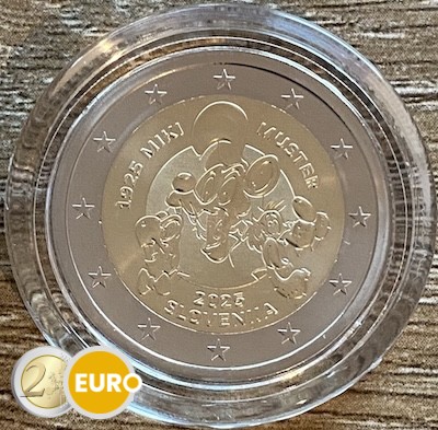 2 euros Slovénie 2025 - Miki Muster BE Proof
