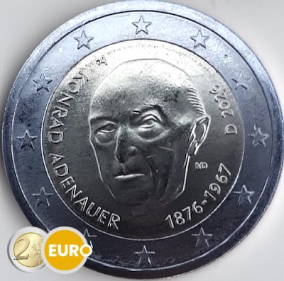2 euros Allemagne 2026 - Konrad Adenauer UNC