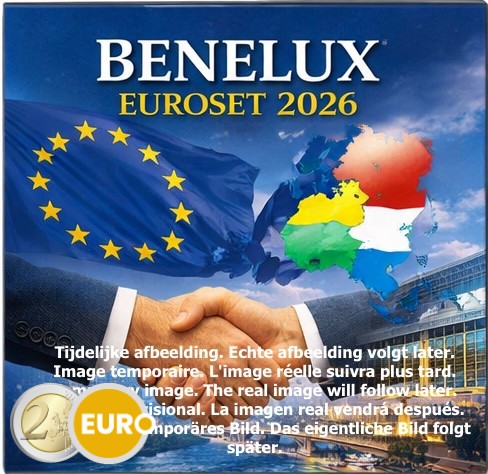 Série en euro BU FDC Benelux 2026