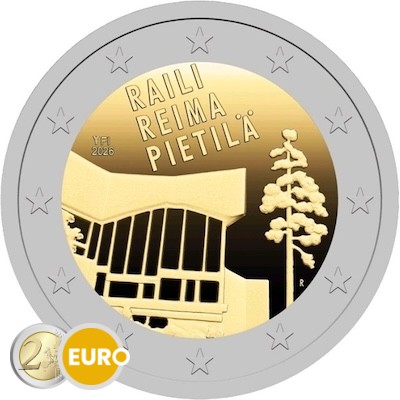 2 euros Finlande 2026 - Raili et Reima Pietilä UNC