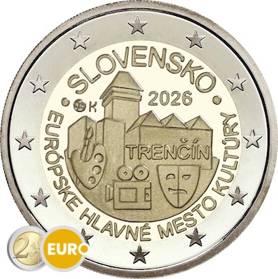 2 euros Slovaquie 2026 - Trenčín UNC