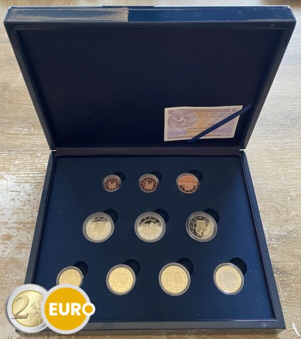 Série euro BE Proof Espagne 2026 + 2 x 2 euros - Poblet